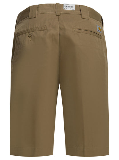 Carhartt Wip "Master" utility shorts - Beige