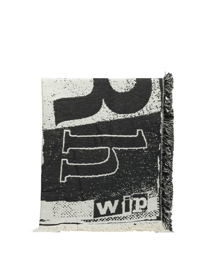 Carhartt Wip "Letterpress" Blanket - Black