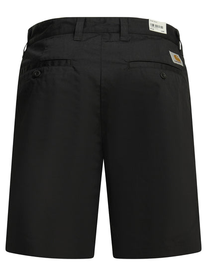 Carhartt Wip "Calder" Five-pocket shorts - Black