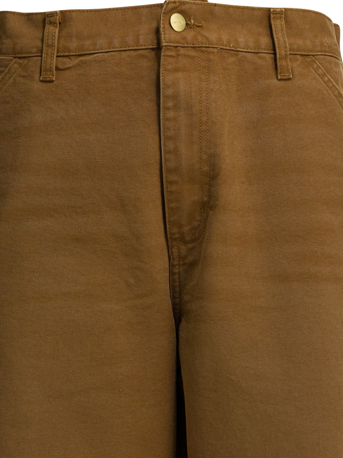 Carhartt Wip "Single Knee Pant" Work Pants - Brown