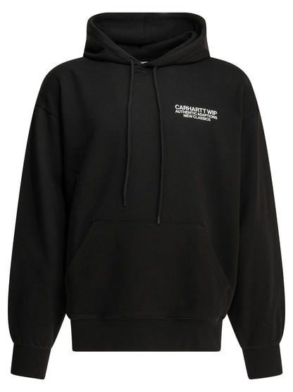 Carhartt Wip Hoodie "Sean Hamilton" - Black