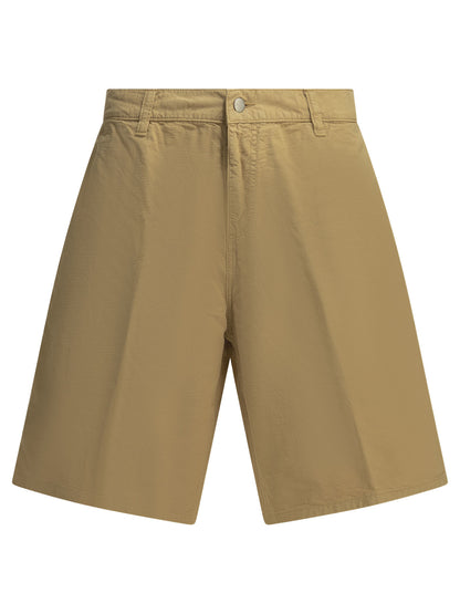 Carhartt Wip "Walter Single Knee" Short utility - Beige