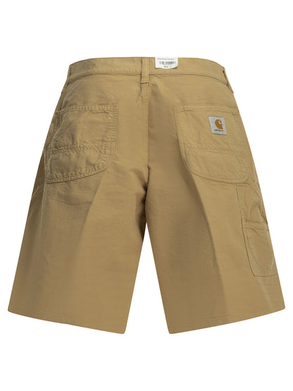 Carhartt Wip "Walter Single Knee" Short utility - Beige