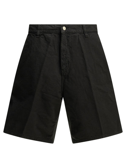 Carhartt Wip "Walter Single Knee" Short utility - Black