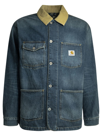Carhartt Wip "Warren Chore" denim jacket - Blue