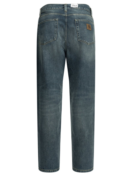 Carhartt Wip "Aaron" Wide leg jeans - Blue