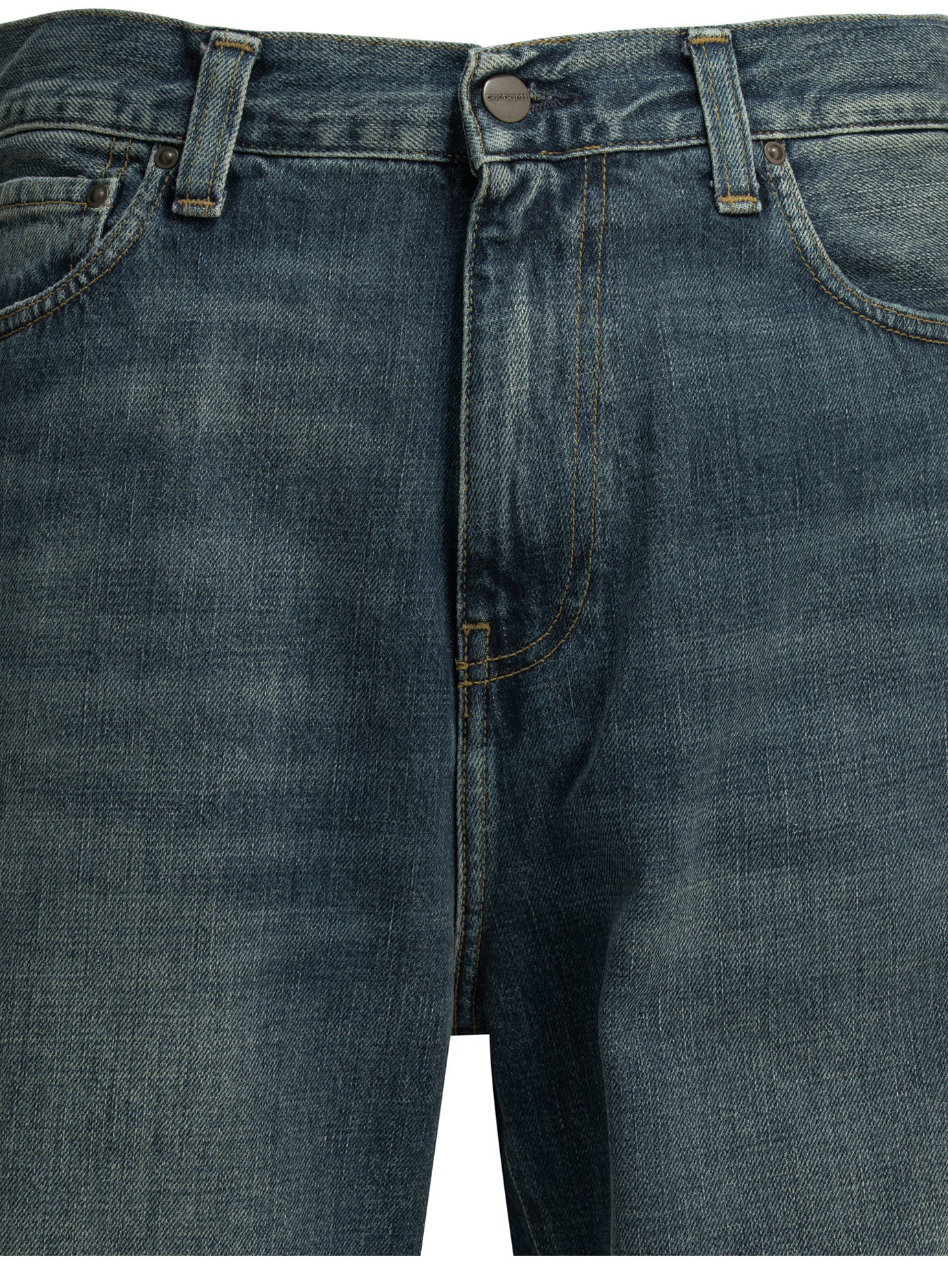 Carhartt Wip "Aaron" Wide leg jeans - Blue