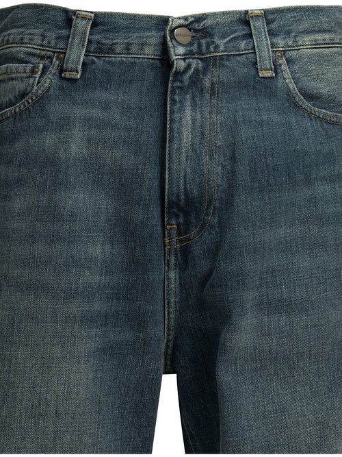 Carhartt Wip "Aaron" Wide leg jeans - Blue