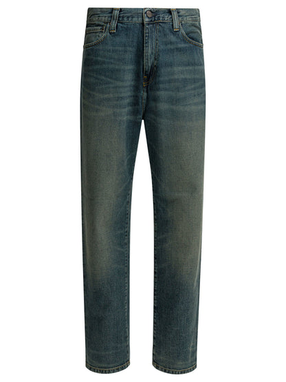 Carhartt Wip "Aaron" Wide leg jeans - Blue