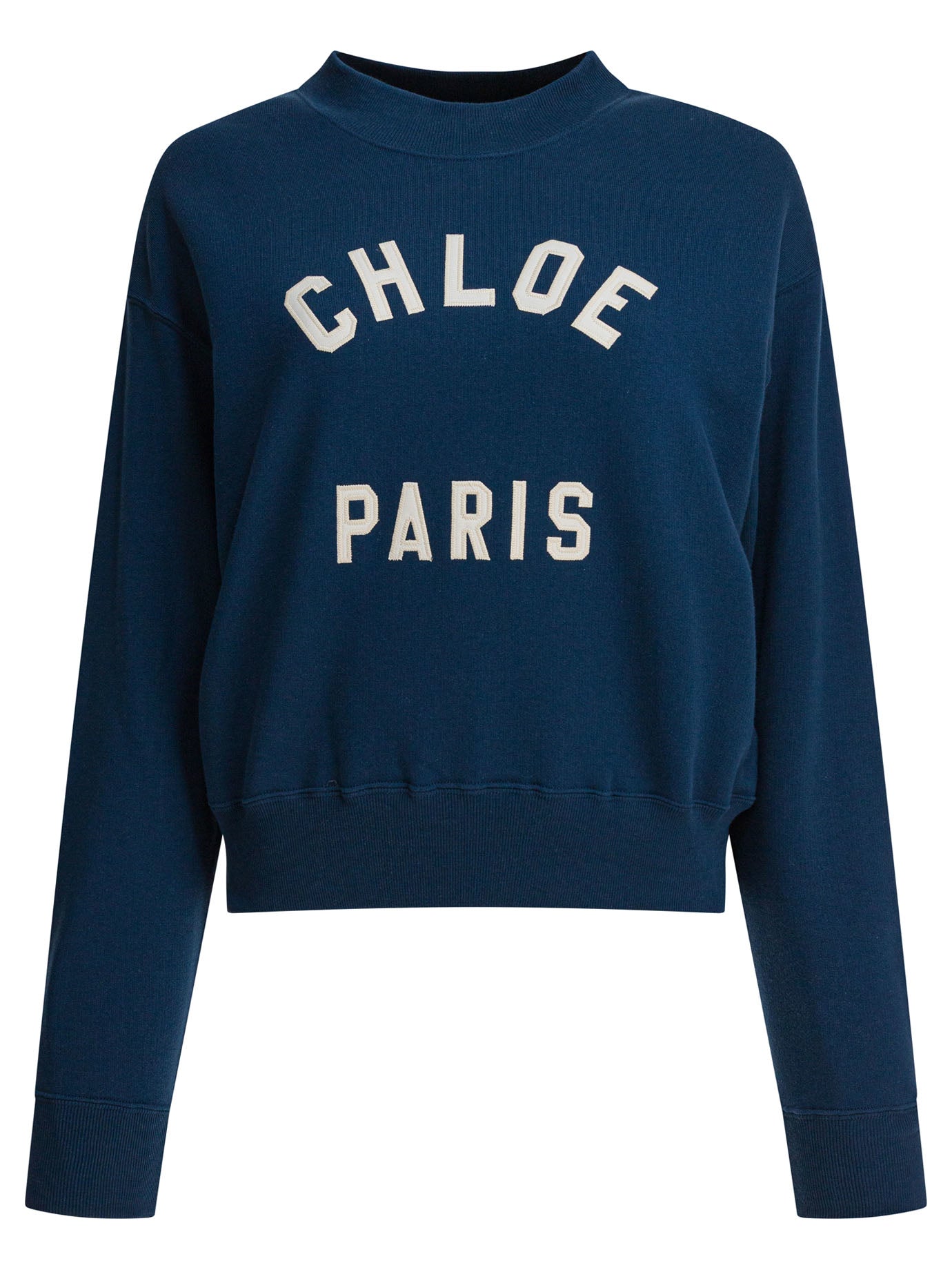 Chloé Sweatshirt with logo - Blue