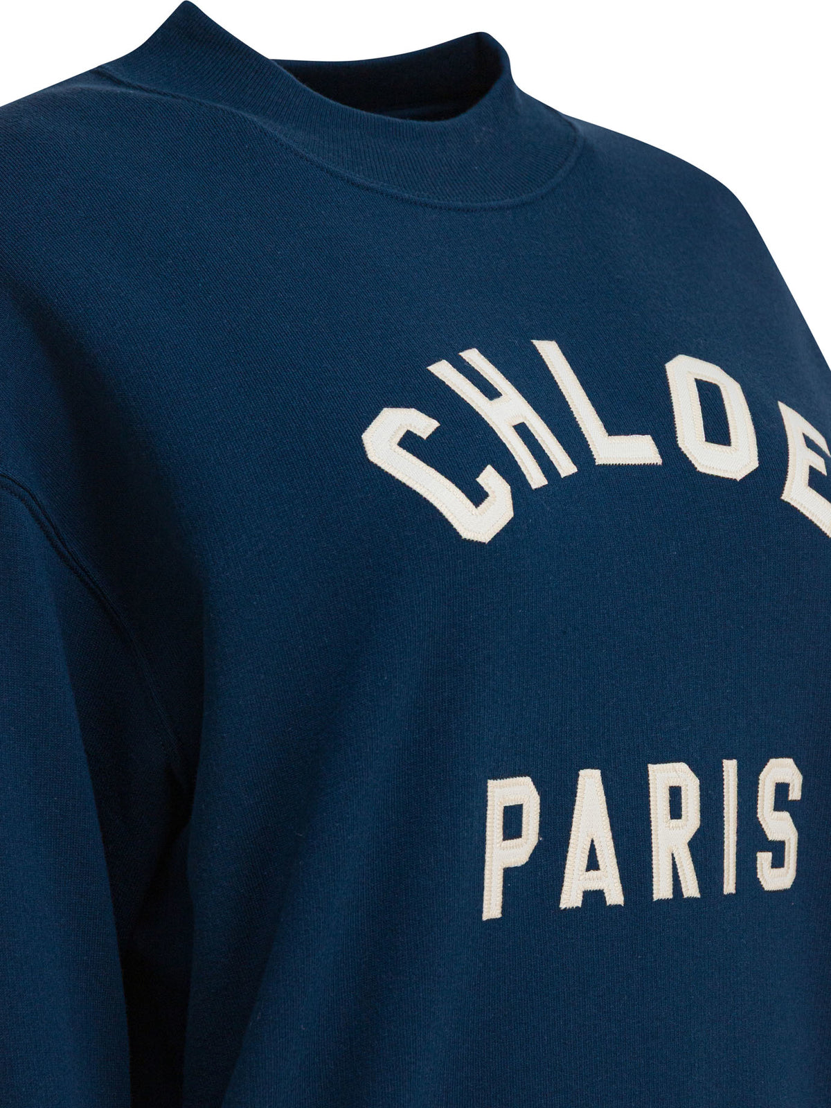 Chloé Sweatshirt with logo - Blue