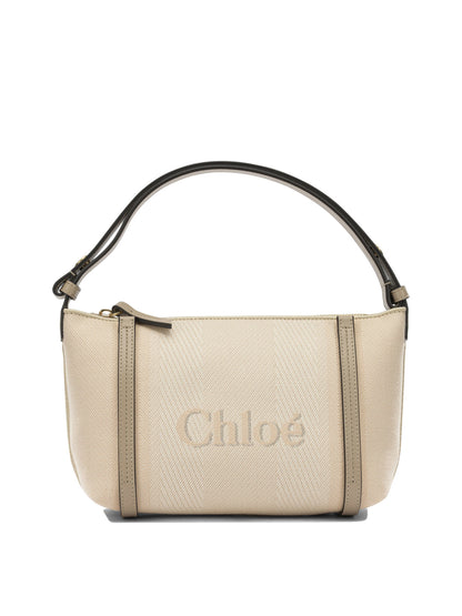 Chloé "Carry" small shoulder bag - Beige