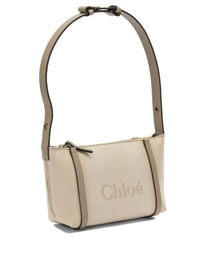 Chloé "Carry" small shoulder bag - Beige