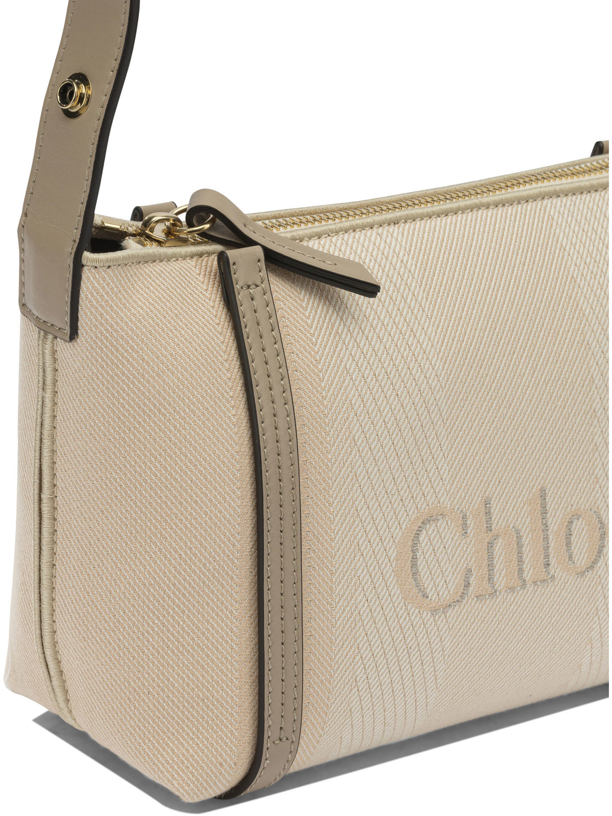 Chloé "Carry" small shoulder bag - Beige