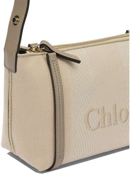 Chloé "Carry" small shoulder bag - Beige