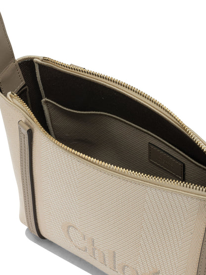 Chloé "Carry" small shoulder bag - Beige