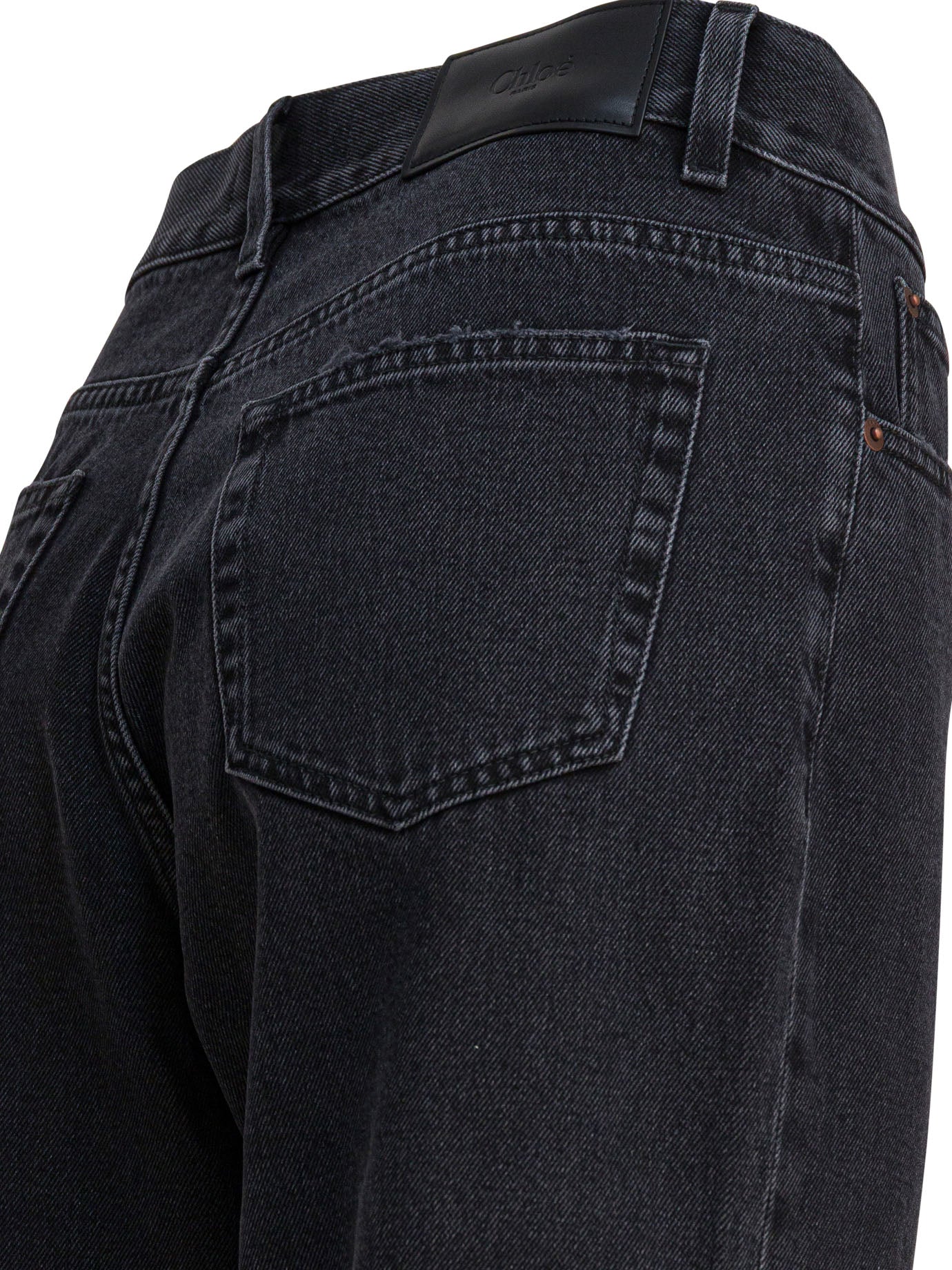 Chloé High-waisted jeans - Black