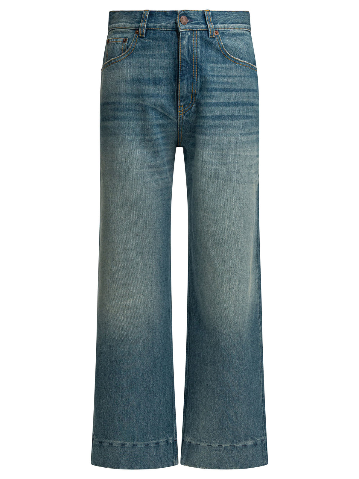 Chloé Short wide leg jeans - Blue