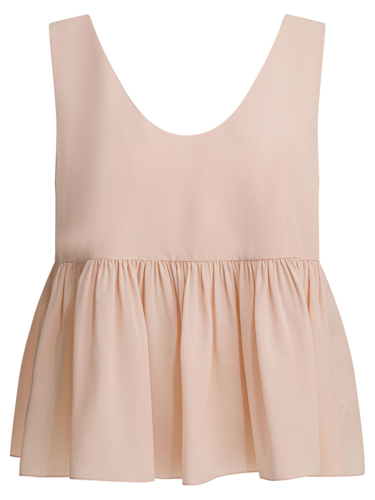 Chloé Silk crepe de chine top - Pink