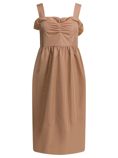 Chloé Balloon midi dress - Pink
