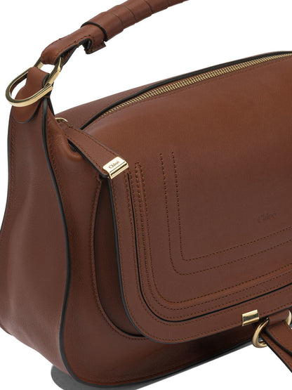 Chloé Medium "Marcie" shoulder bag - Brown