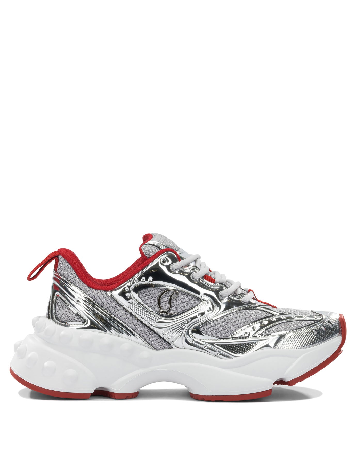 Christian Louboutin Sneakers & Slip-On - Silver