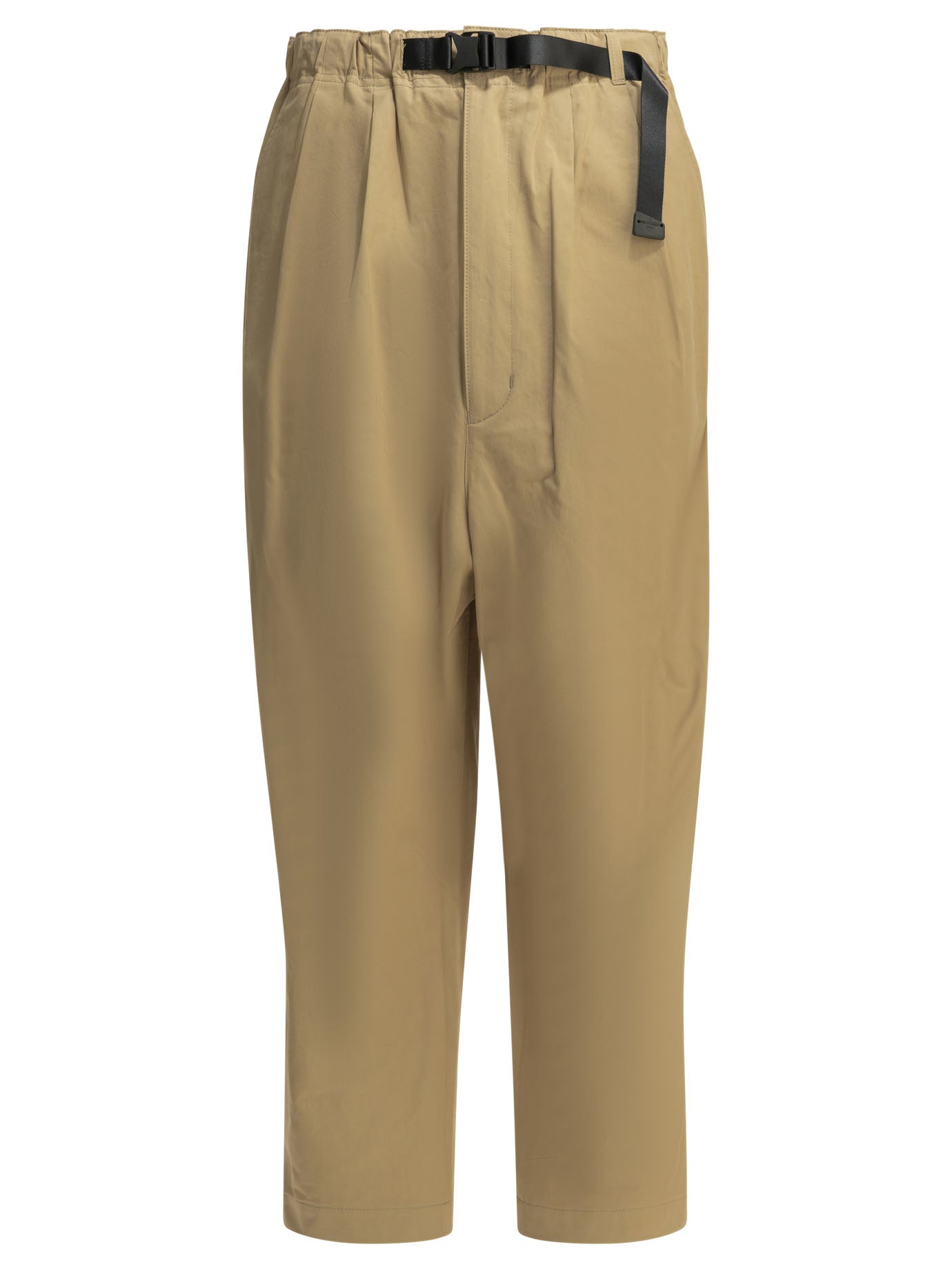 Comme Des GarçOns Homme Casual pants with buckle - Beige