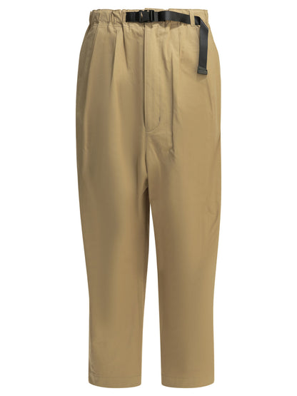 Comme Des GarçOns Homme Casual pants with buckle - Beige