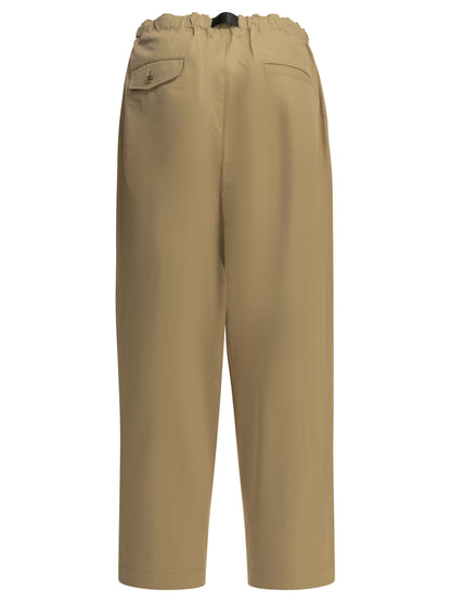 Comme Des GarçOns Homme Casual pants with buckle - Beige