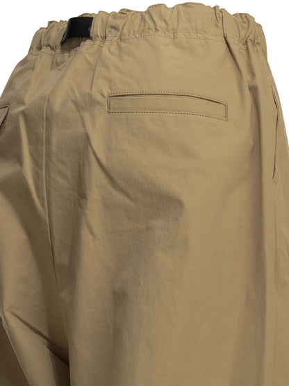 Comme Des GarçOns Homme Casual pants with buckle - Beige