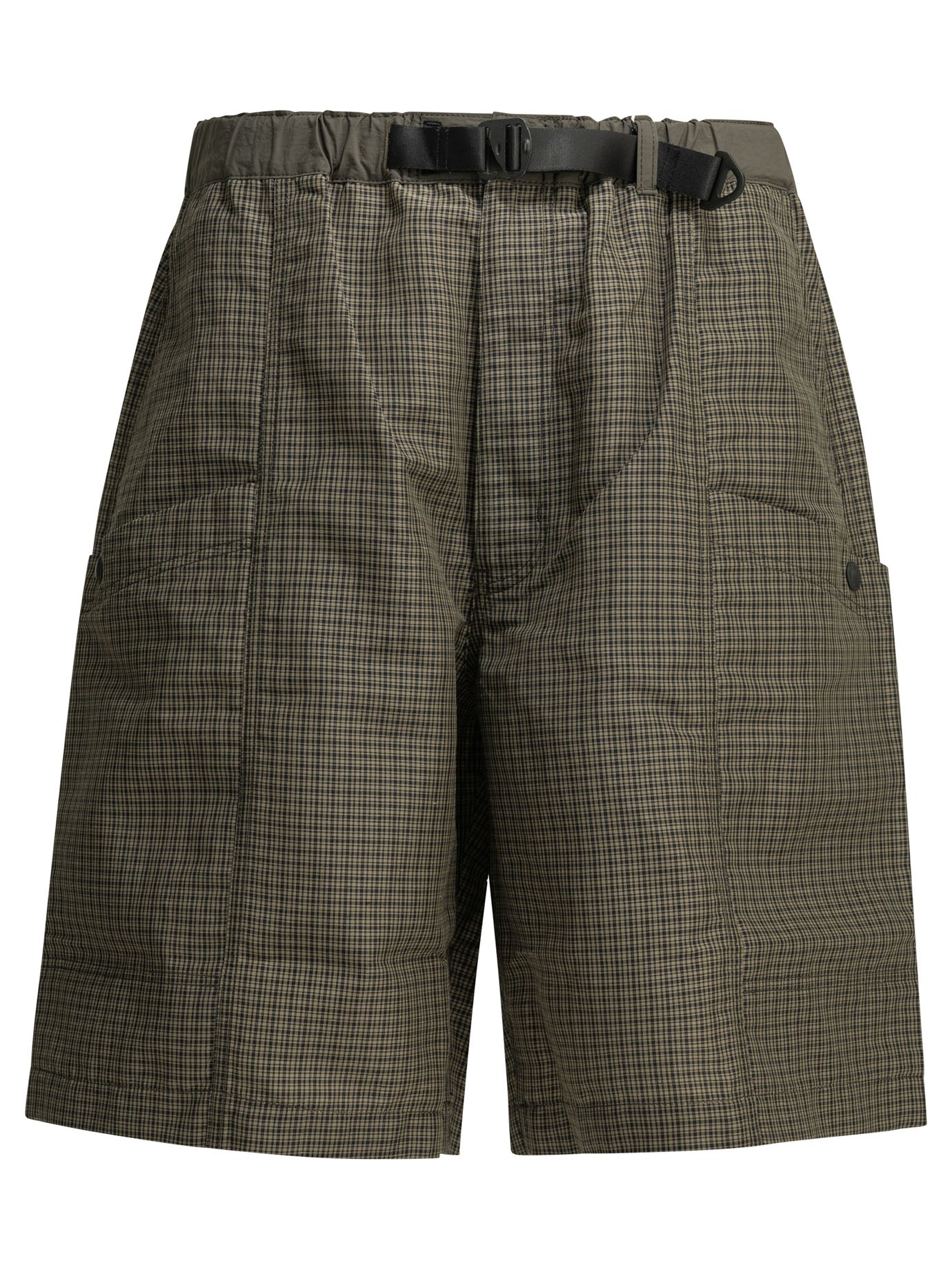 Comme Des GarçOns Homme Plaid cargo shorts - Brown
