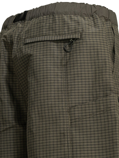 Comme Des GarçOns Homme Plaid cargo shorts - Brown
