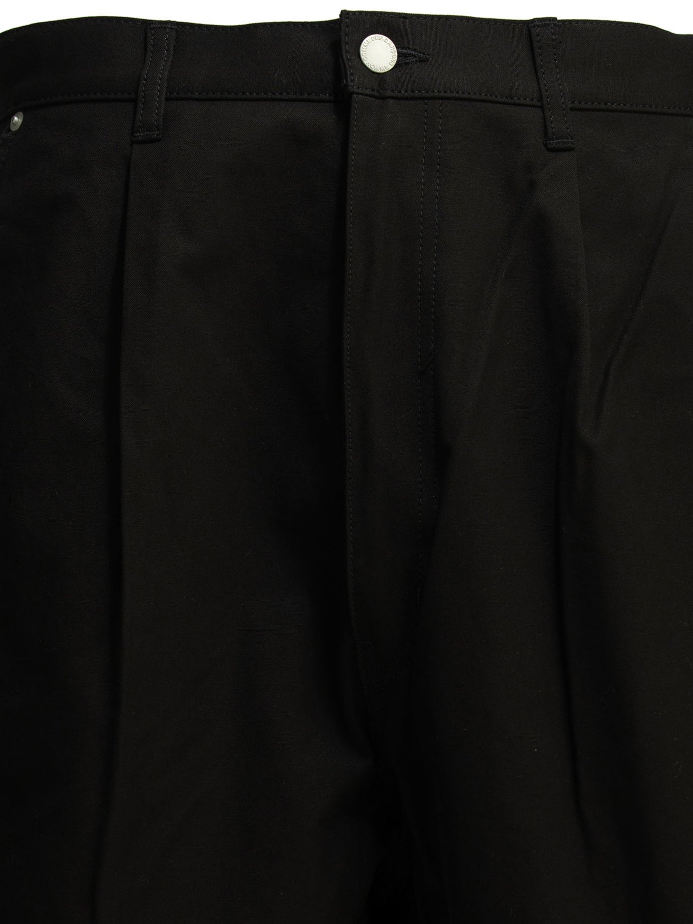 Comme Des GarçOns Homme Formal cotton shorts - Black