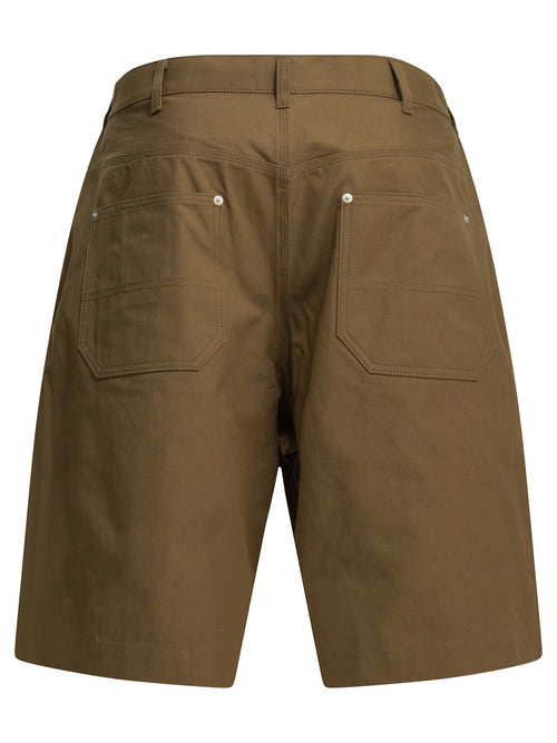 Comme Des GarçOns Homme Formal cotton shorts - Brown