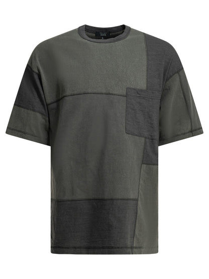 Comme Des GarçOns Homme Patchwork crewneck t-shirt - Black