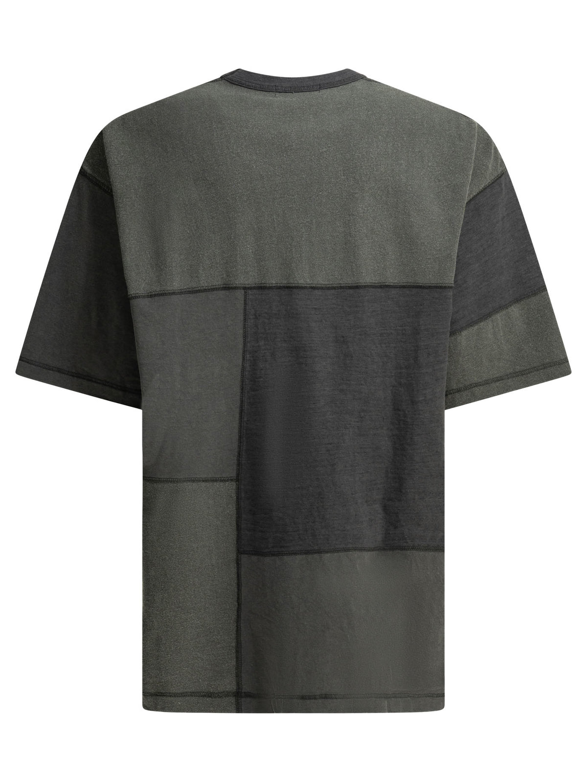 Comme Des GarçOns Homme Patchwork crewneck t-shirt - Black