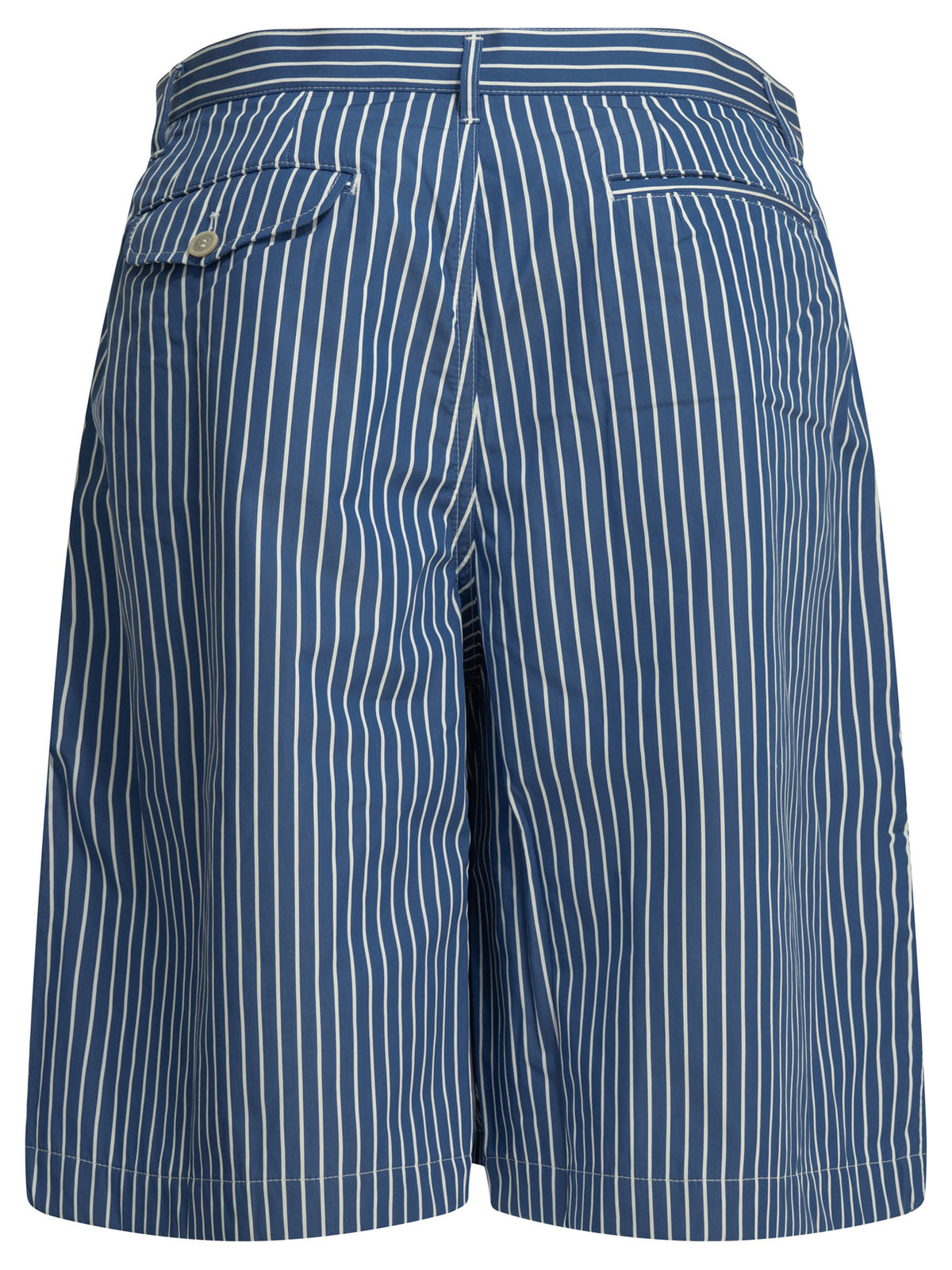 Comme Des GarçOns Shirt Formal striped shorts - Blue