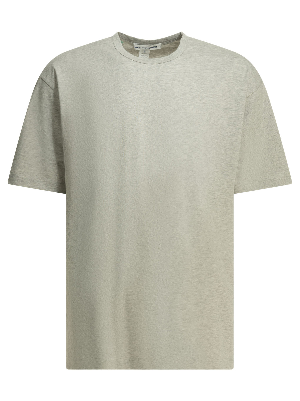 Comme Des GarçOns Shirt Crew-neck T-shirt with reverse logo - Grey
