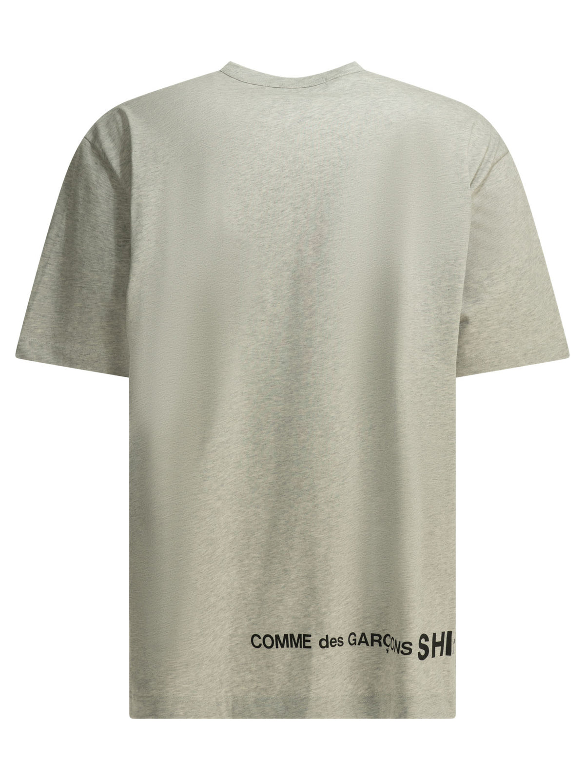 Comme Des GarçOns Shirt Crew-neck T-shirt with reverse logo - Grey