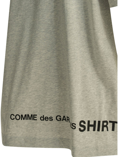 Comme Des GarçOns Shirt Crew-neck T-shirt with reverse logo - Grey