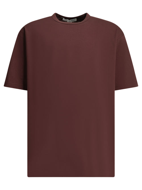 Comme Des GarçOns Shirt Crew-neck T-shirt with reverse logo - Bordeaux