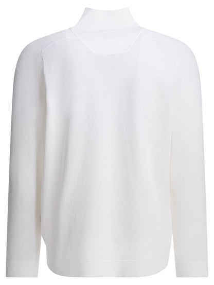 C.P. Company "Metropolis" half-zip sweater - White