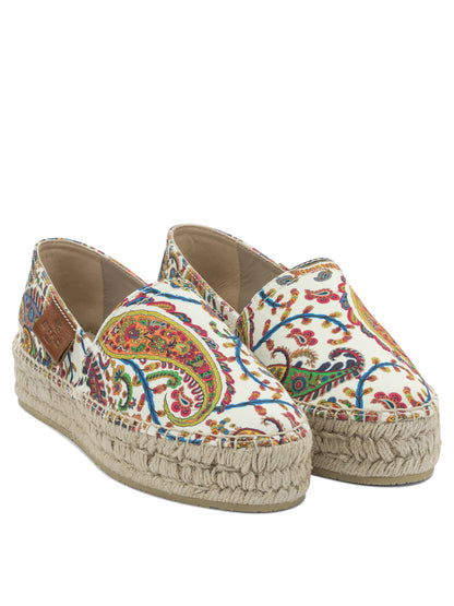 Etro Cotton espadrilles - White