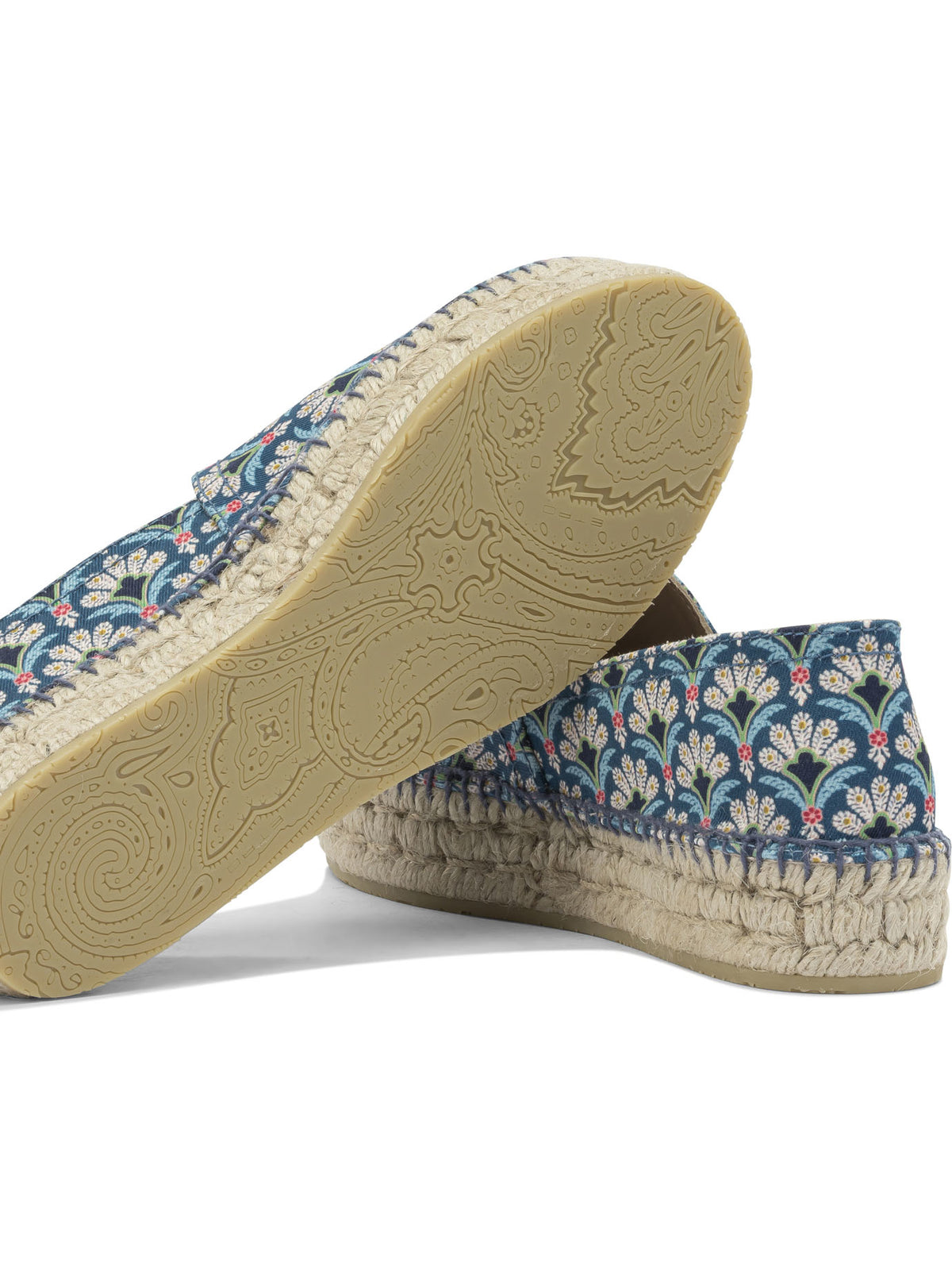 Etro Cotton espadrilles - Blue