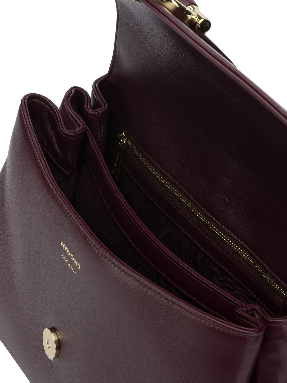 Ferragamo Leather handbag - Purple