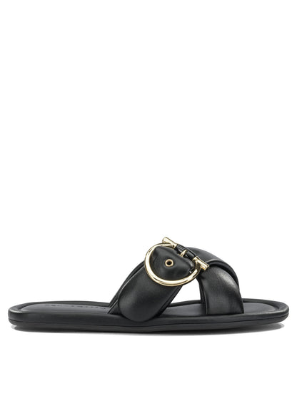 Ferragamo "Elyzia" Slide - Black