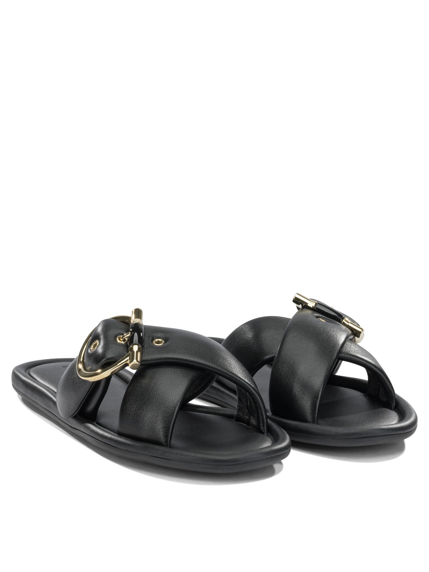 Ferragamo "Elyzia" Slide - Black