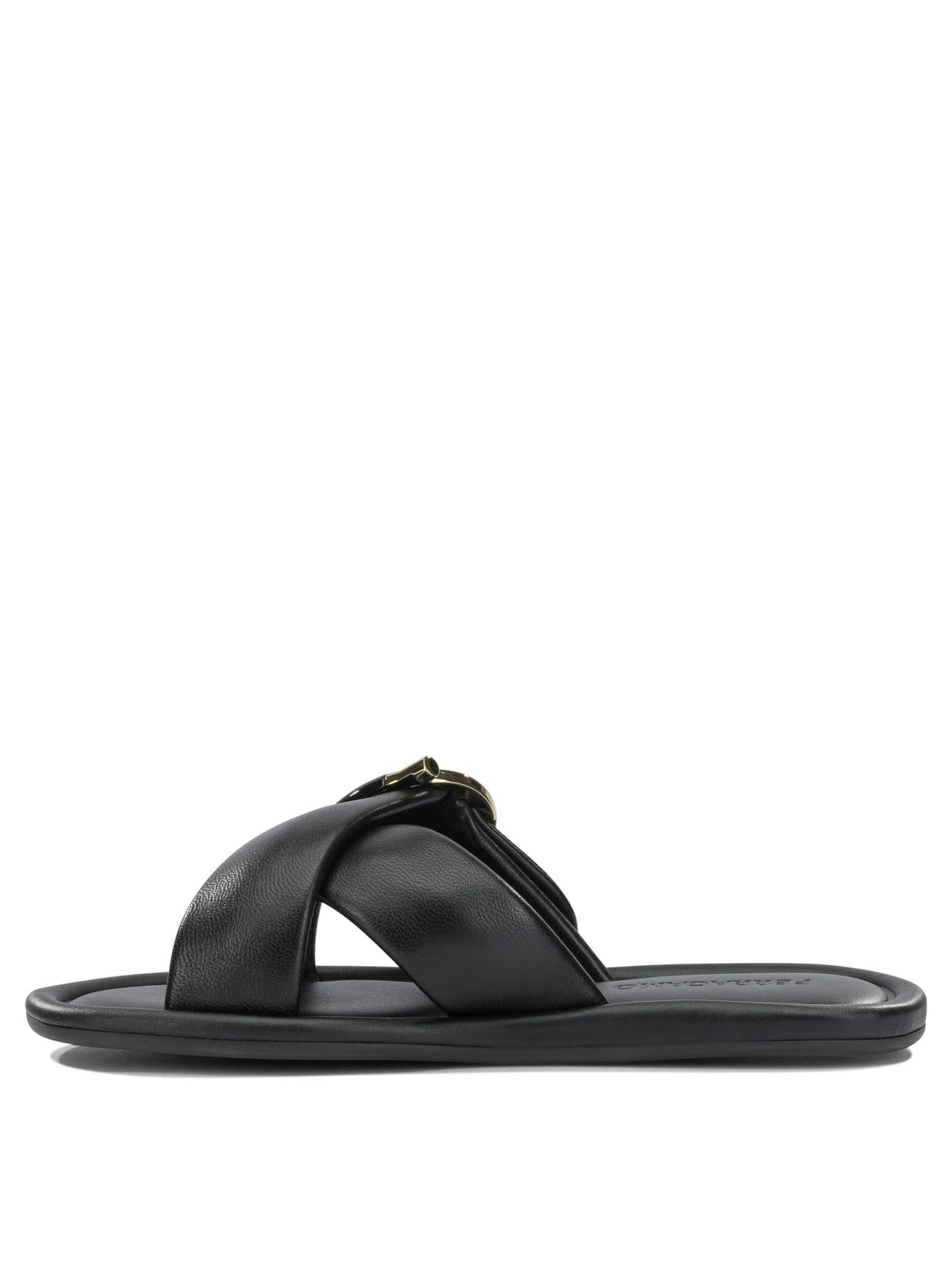 Ferragamo "Elyzia" Slide - Black