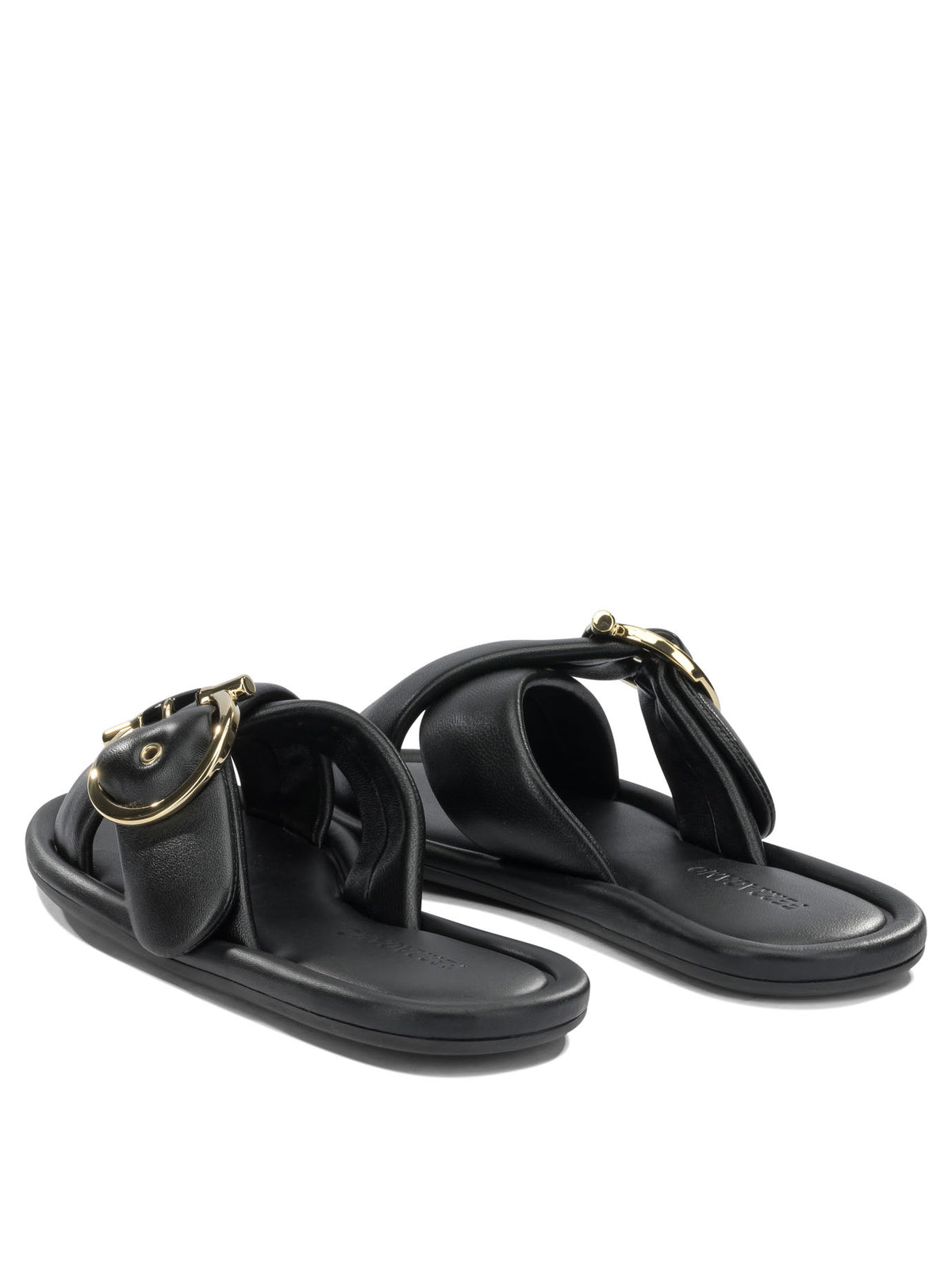 Ferragamo "Elyzia" Slide - Black