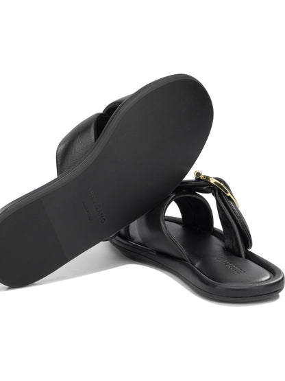 Ferragamo "Elyzia" Slide - Black